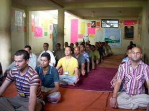 Doctor counseling a patient during drug addiction treatment at Sober Villa rehabilitation centre