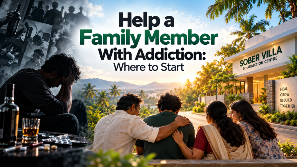 help a family member with addiction